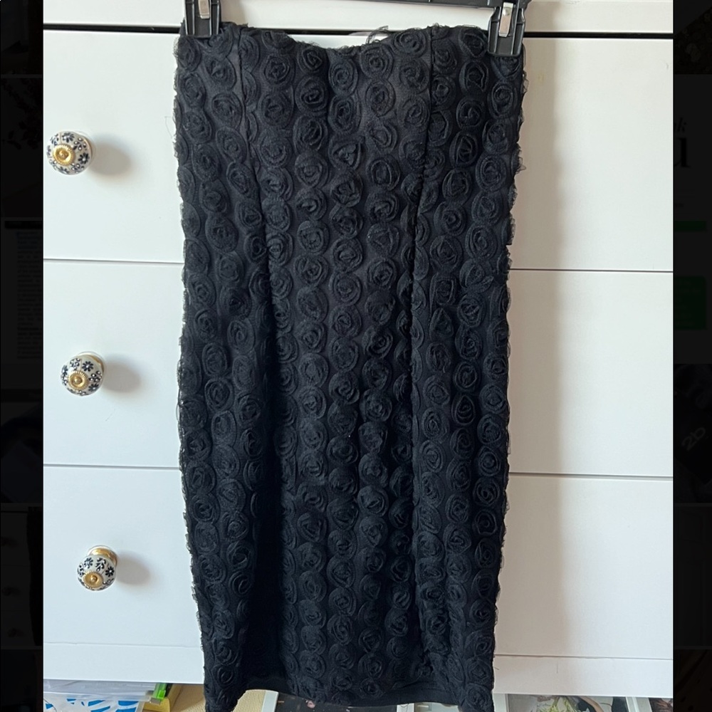 Brand New Bebe Little black flower dress